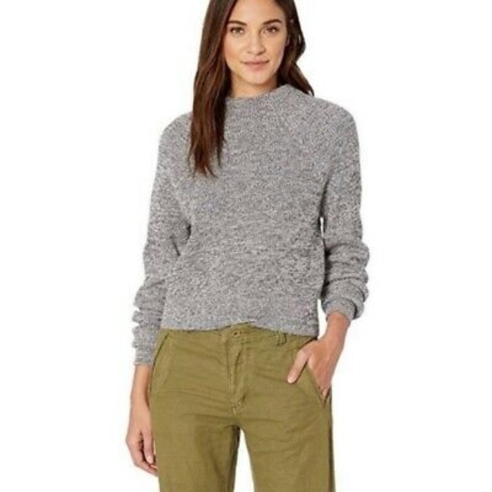 Free People Too Good Gray Sweater - Medium M